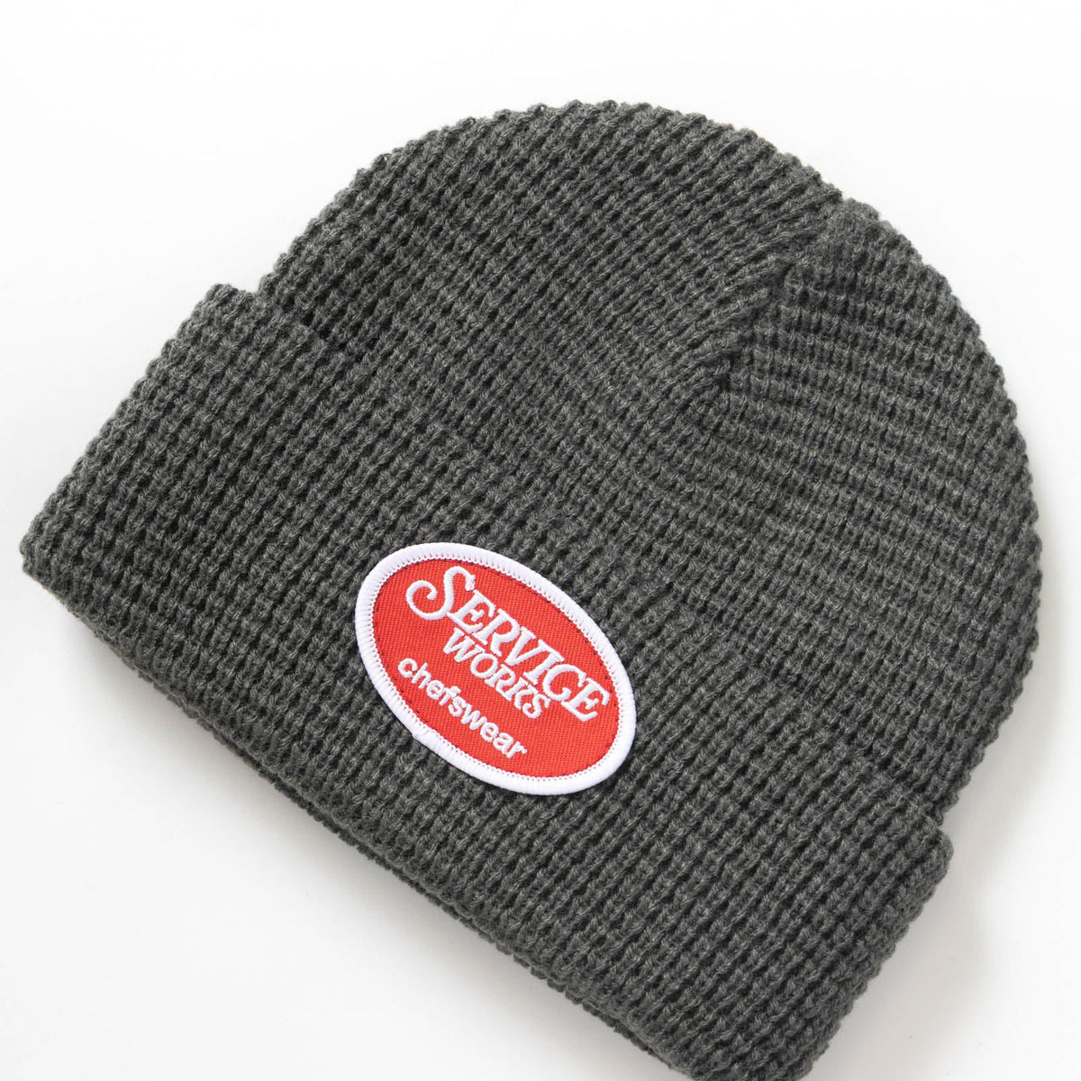 Service Works Waffle Patch Beanie - Grey