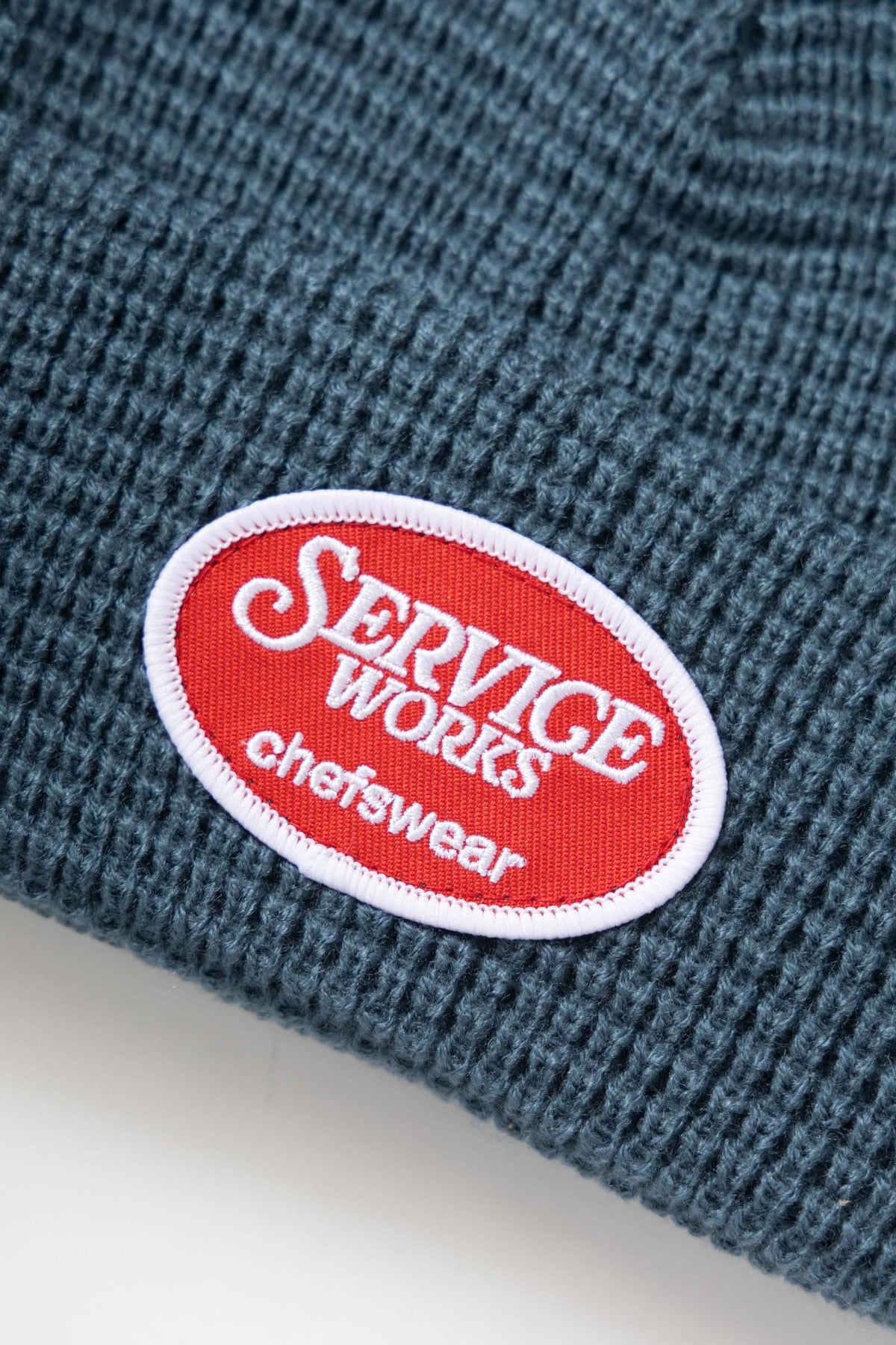 Service Works Waffle Patch Beanie - Teal