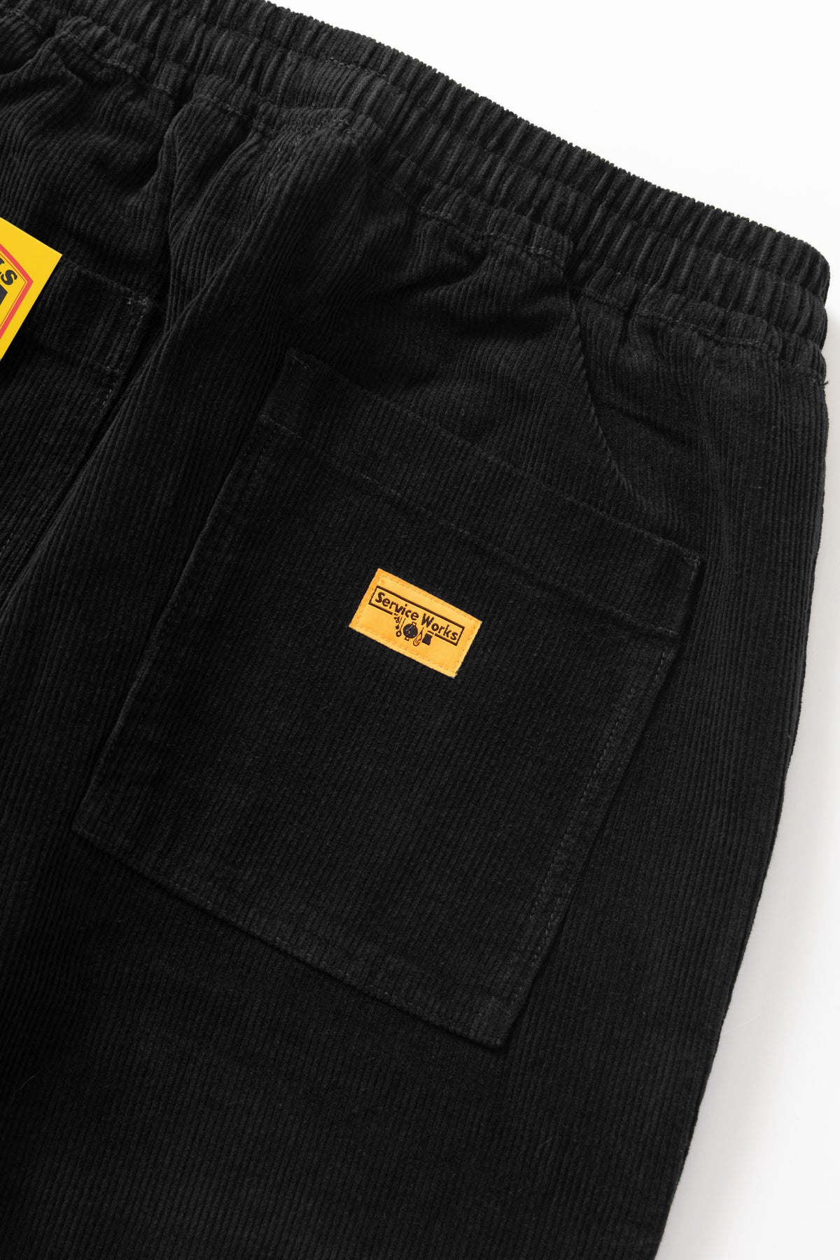 Service Works Cord Chef Pants - Black