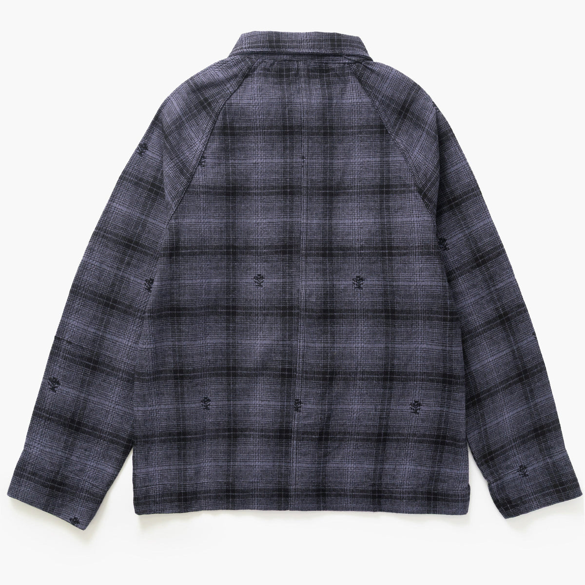 Service Works Thistle Plaid FOH Jacket - Black