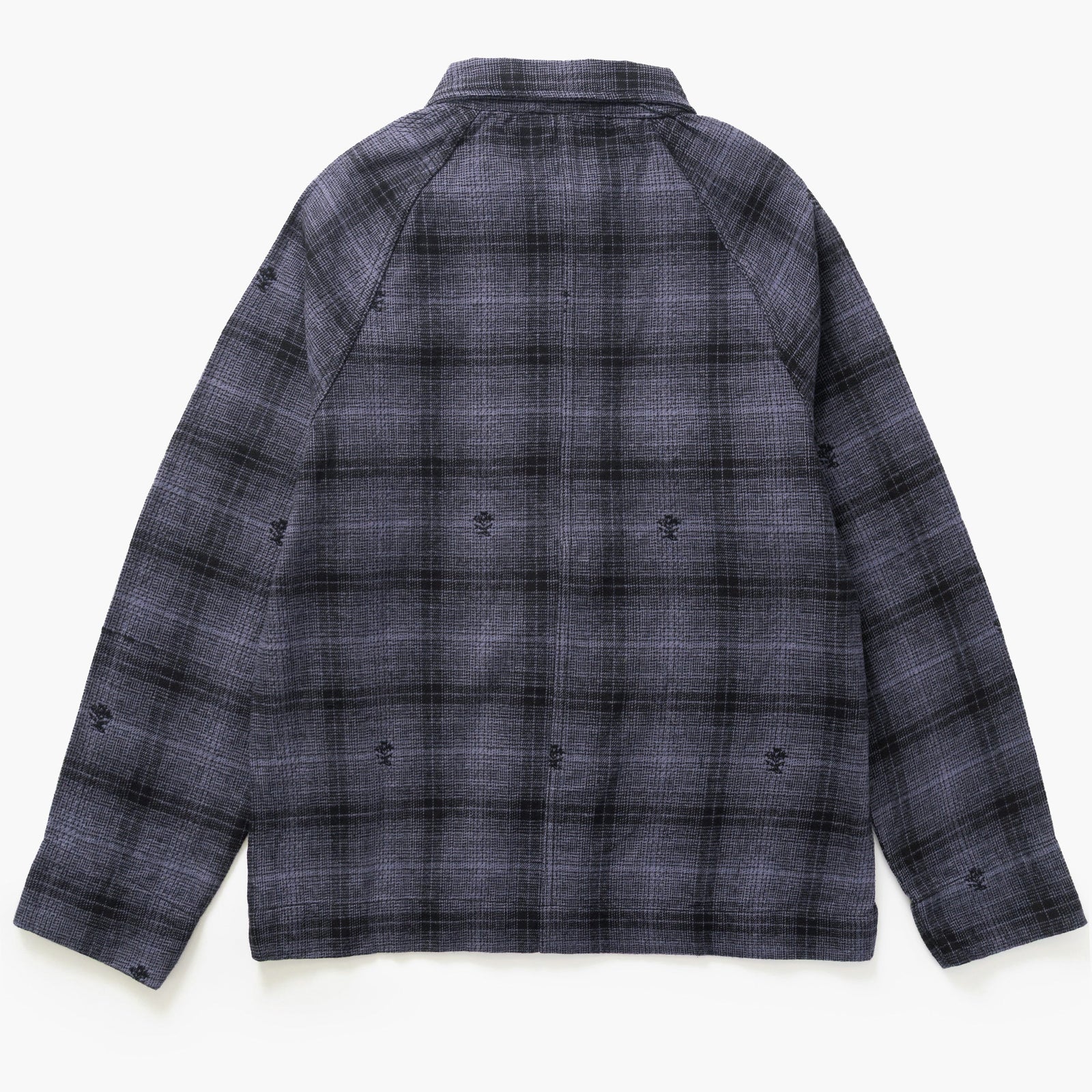Service Works Thistle Plaid FOH Jacket - Black