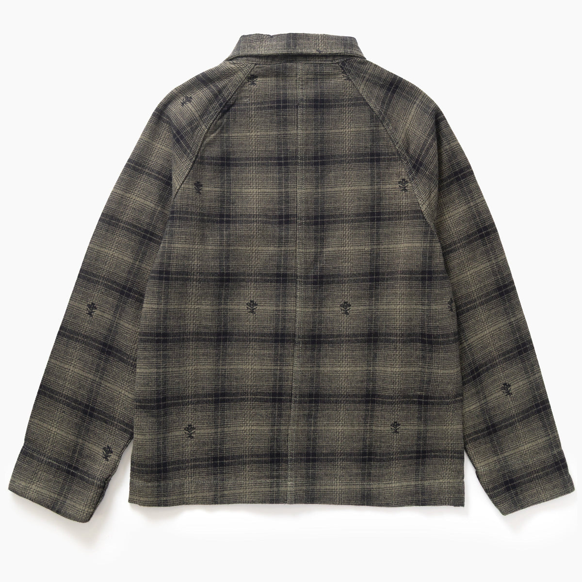Service Works Thistle Plaid FOH Jacket - Olive