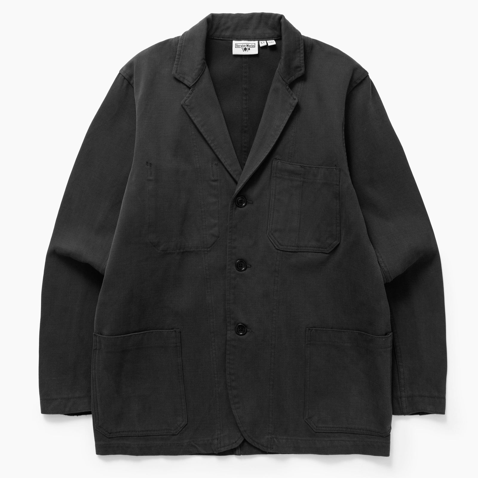 Service Works Moleskin Server Suit Jacket - Black