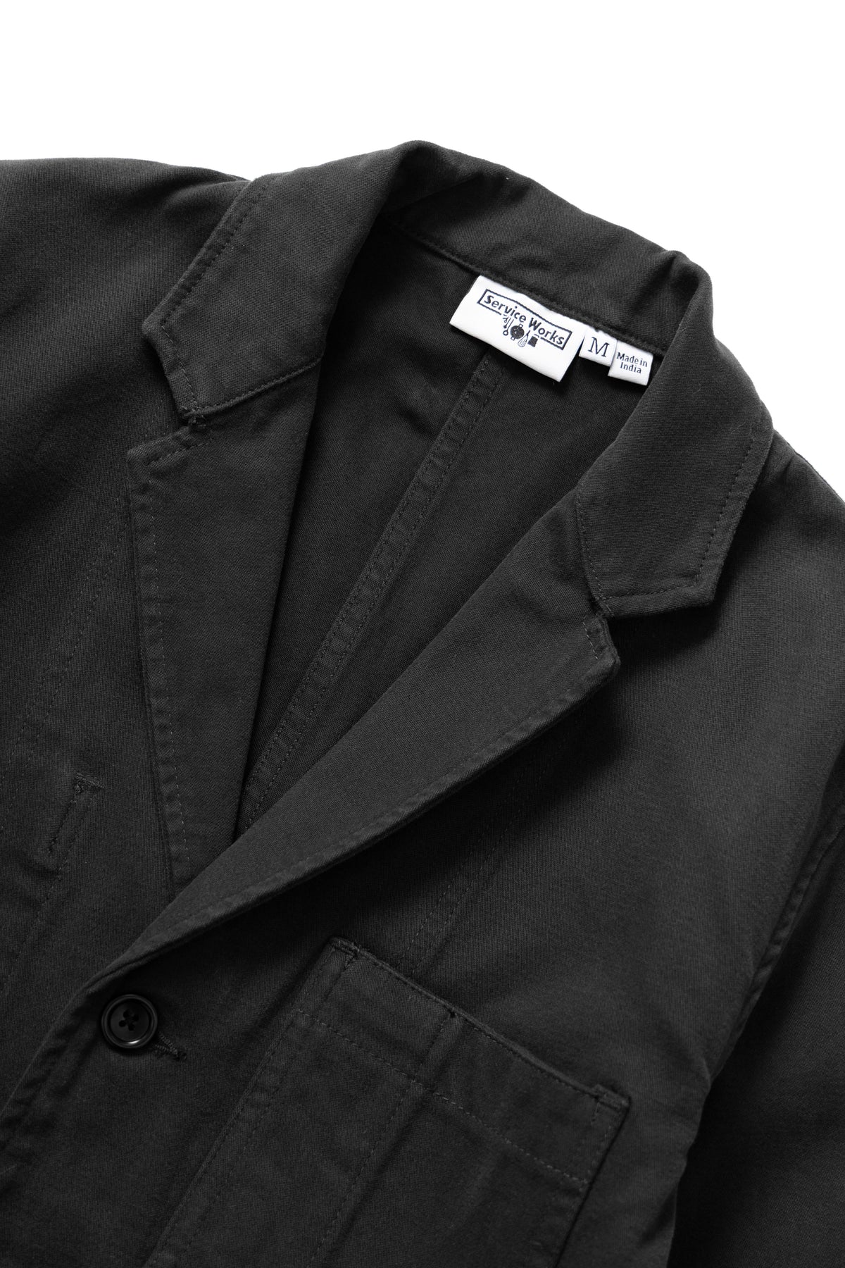 Service Works Moleskin Server Suit Jacket - Black