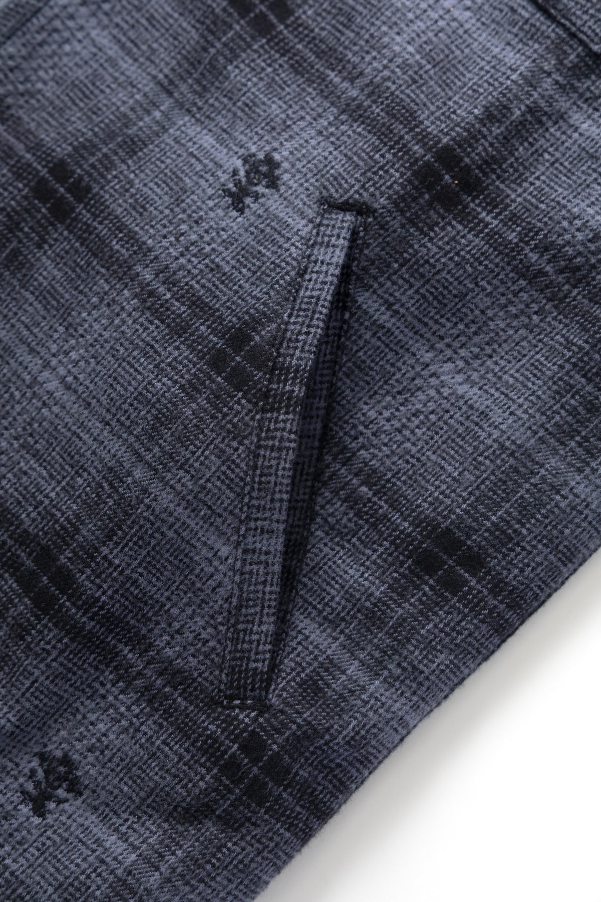 Service Works Thistle Plaid Work Vest - Black