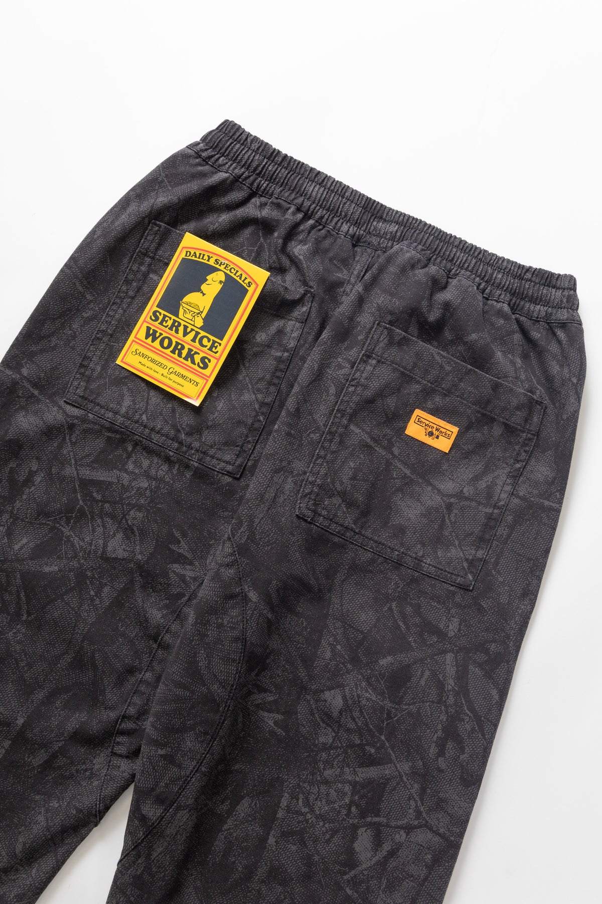 Service Works Xerox Camo Chef Pants - Mono