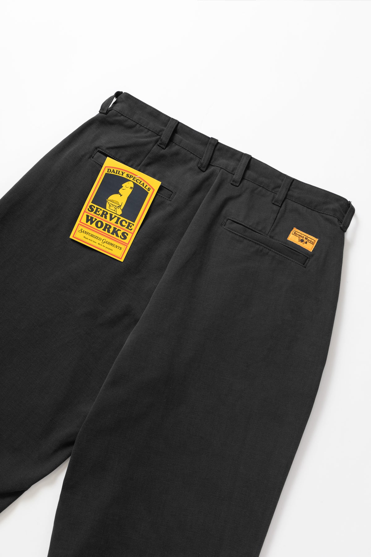 Service Works Moleskin Part Timer Pant - Black