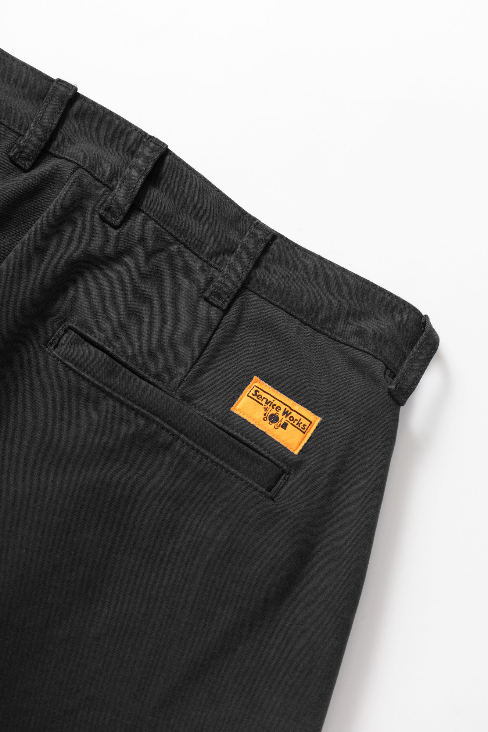 Service Works Moleskin Part Timer Pant - Black