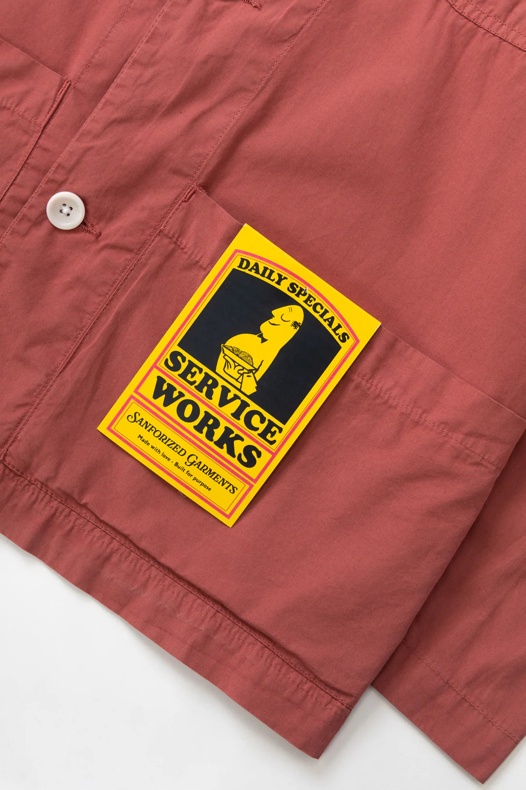 Service Works Easy Chef Shirt - Clay