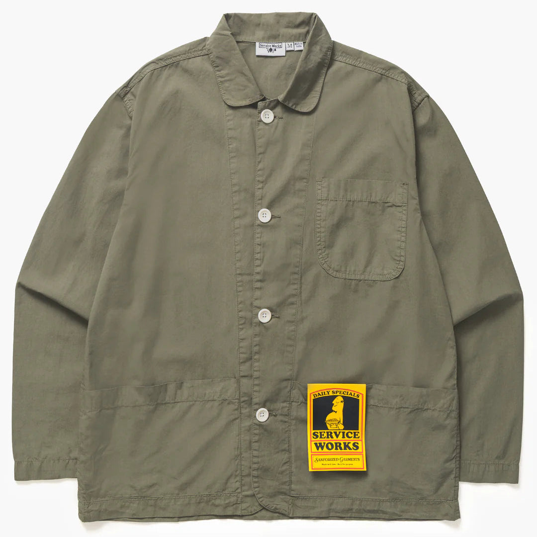 Service Works Easy Chef Shirt - Olive