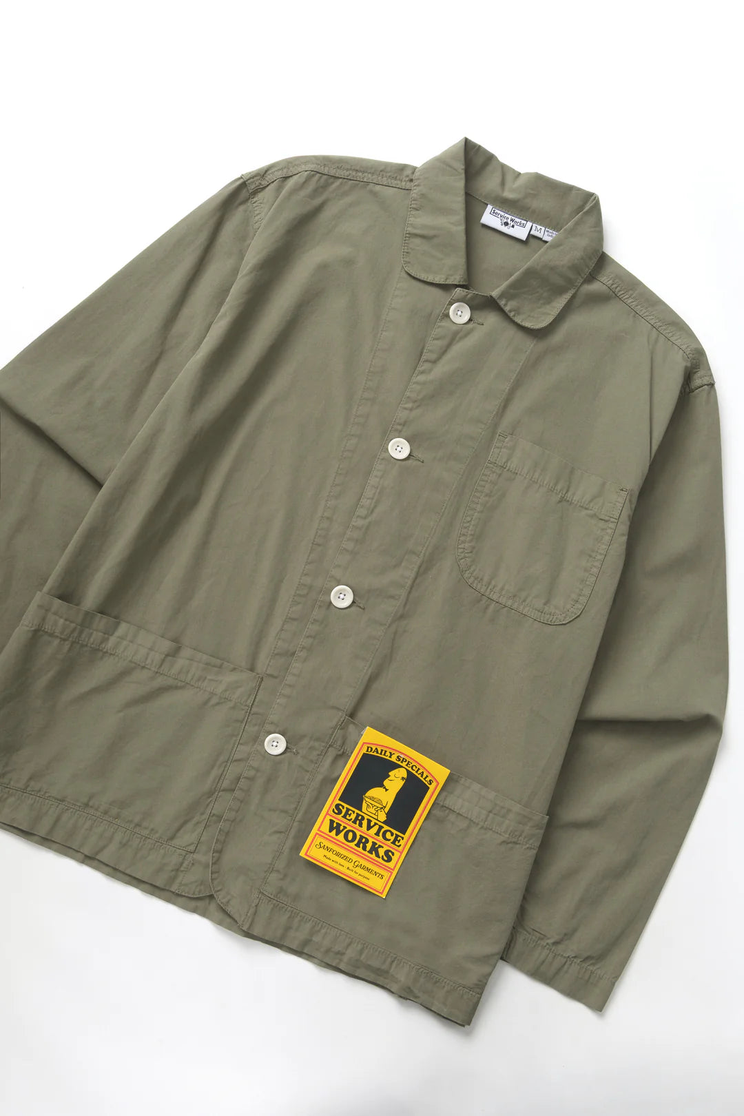 Service Works Easy Chef Shirt - Olive