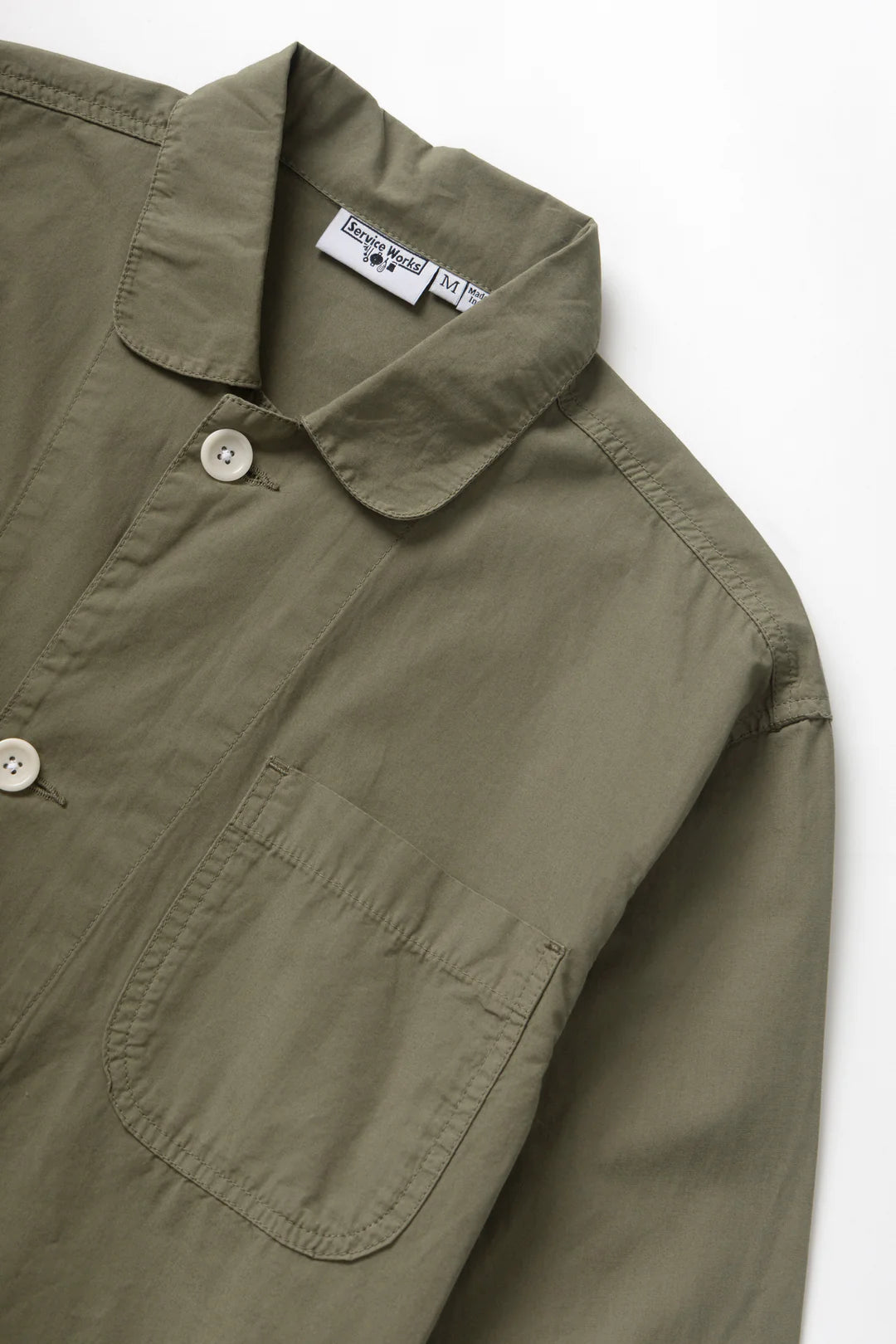 Service Works Easy Chef Shirt - Olive