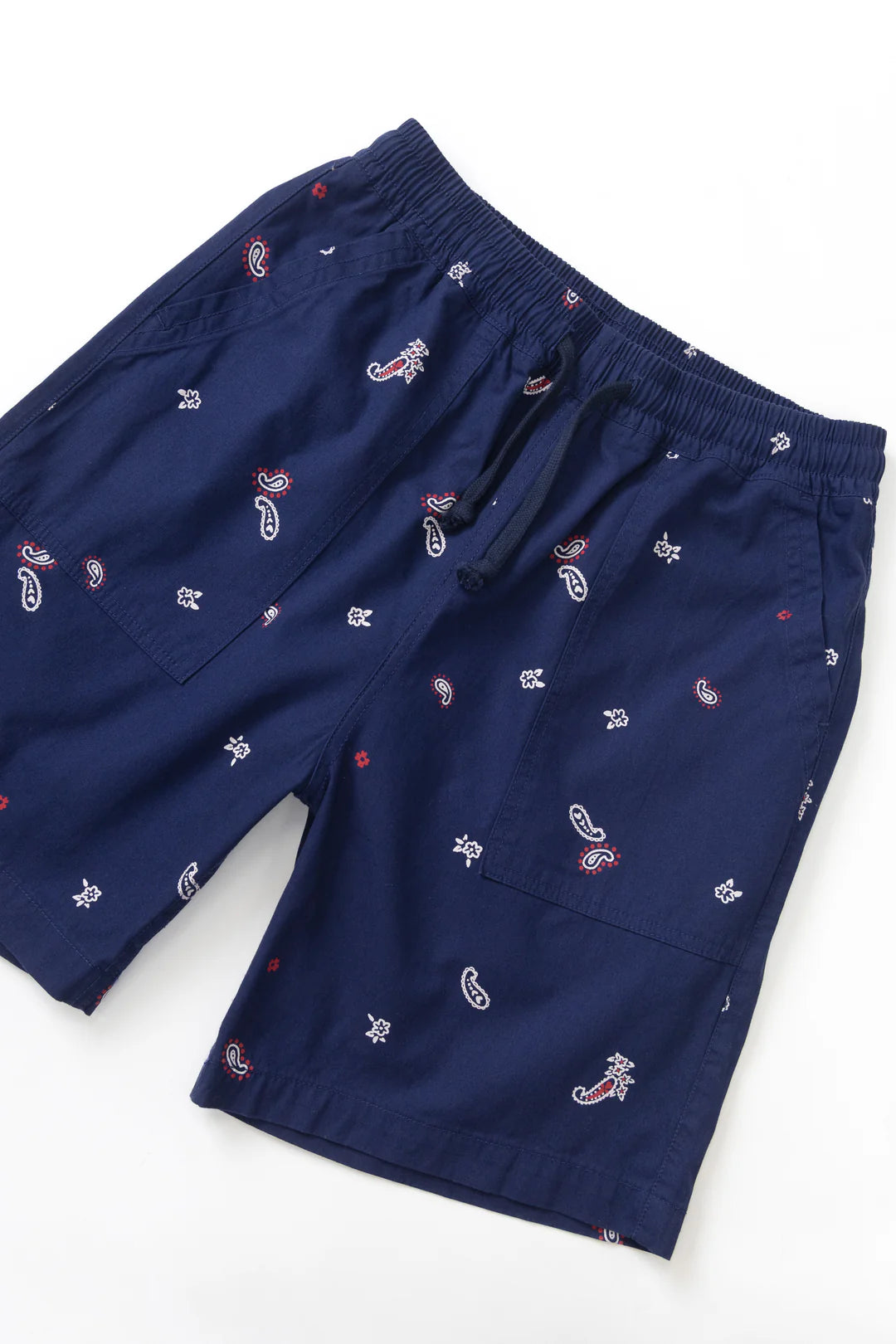 Service Paisley Chef Shorts - Royal