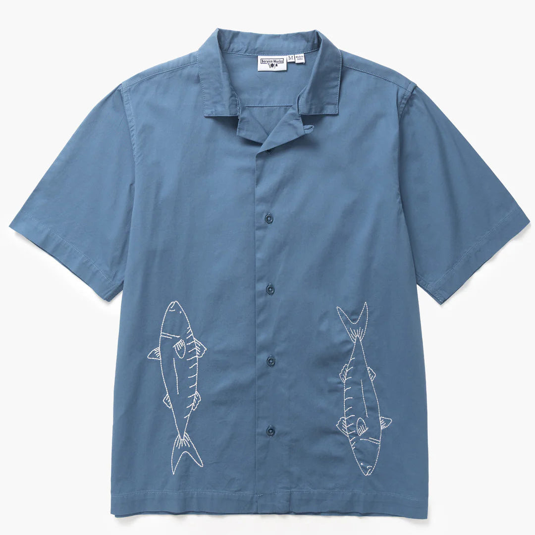 Service Works Mackerel Shirt - Slate