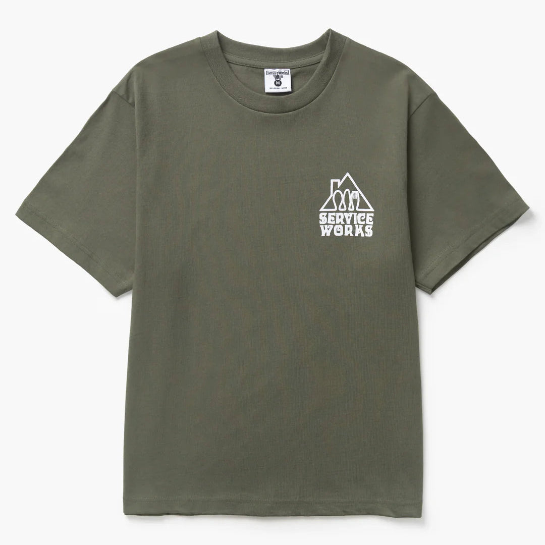 Service Works Home Comfort T-Shirt - Olive