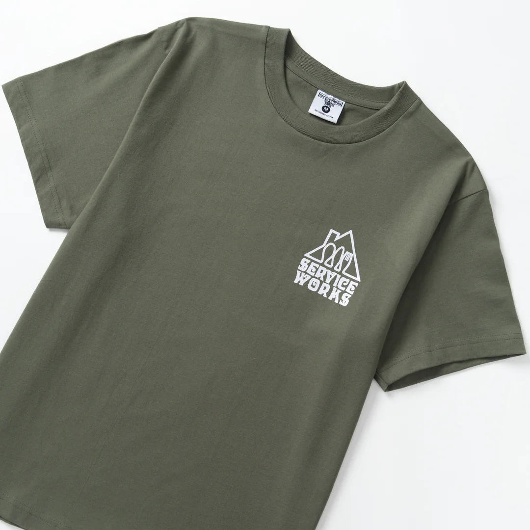 Service Works Home Comfort T-Shirt - Olive
