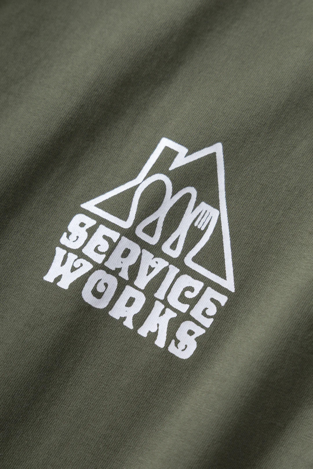 Service Works Home Comfort T-Shirt - Olive