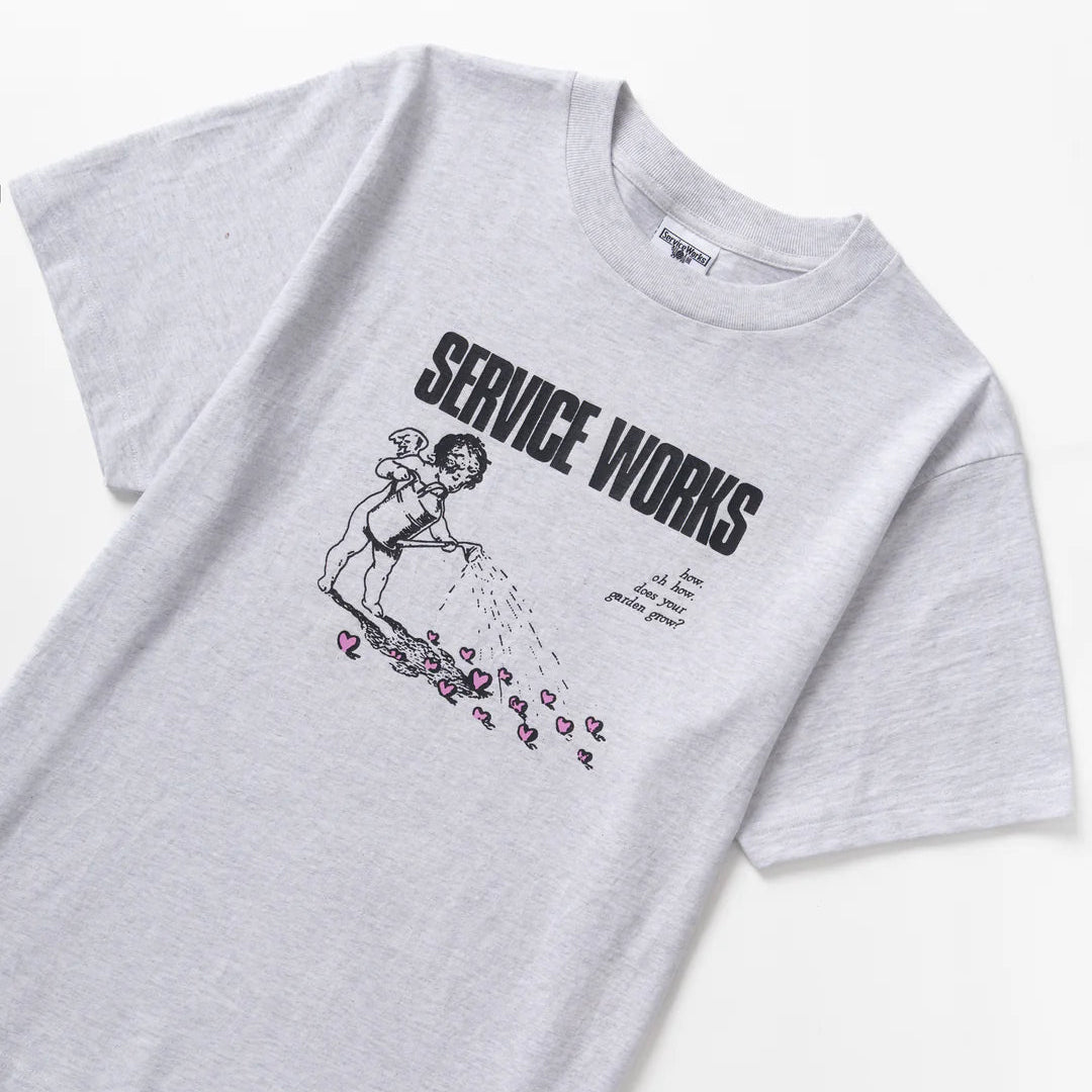 Service Works Garden T-Shirt - Ash