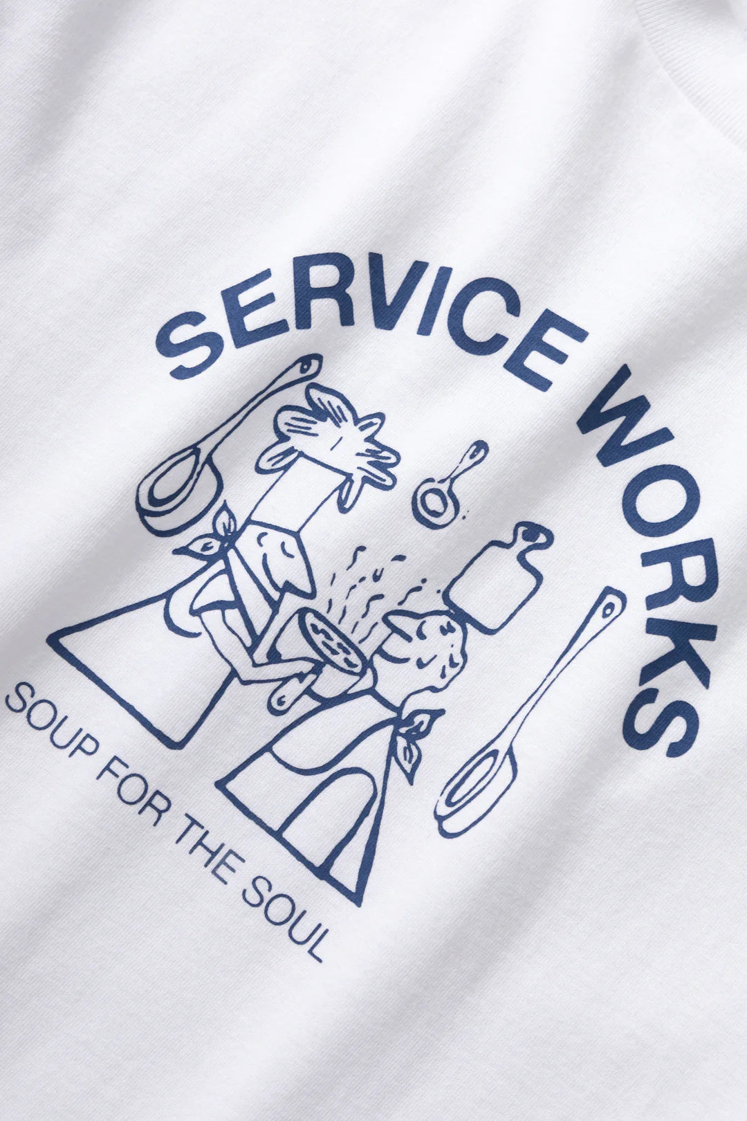 Service Works Soup for the Soul T-Shirt - White
