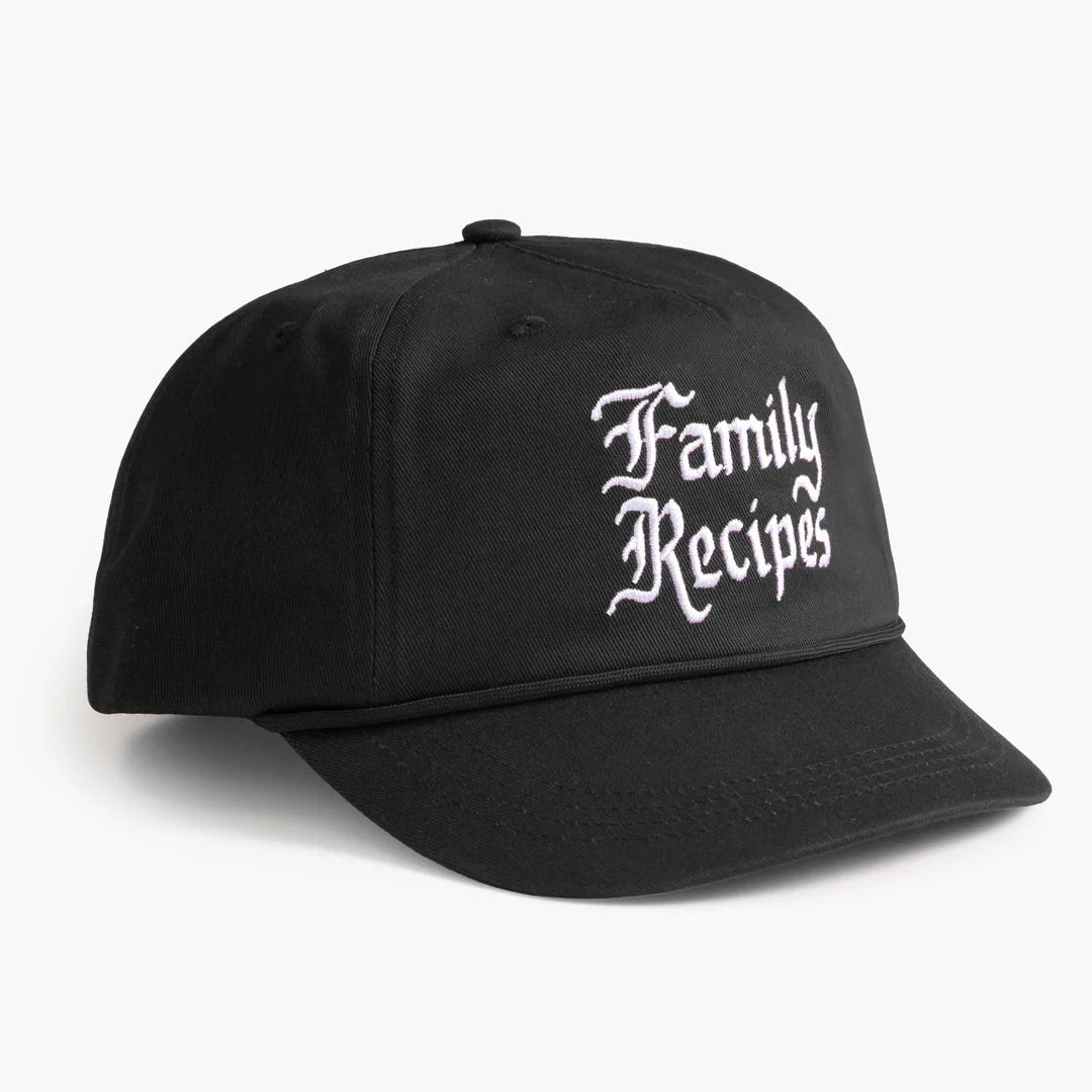 Service Works Family Recipes Cap - Black