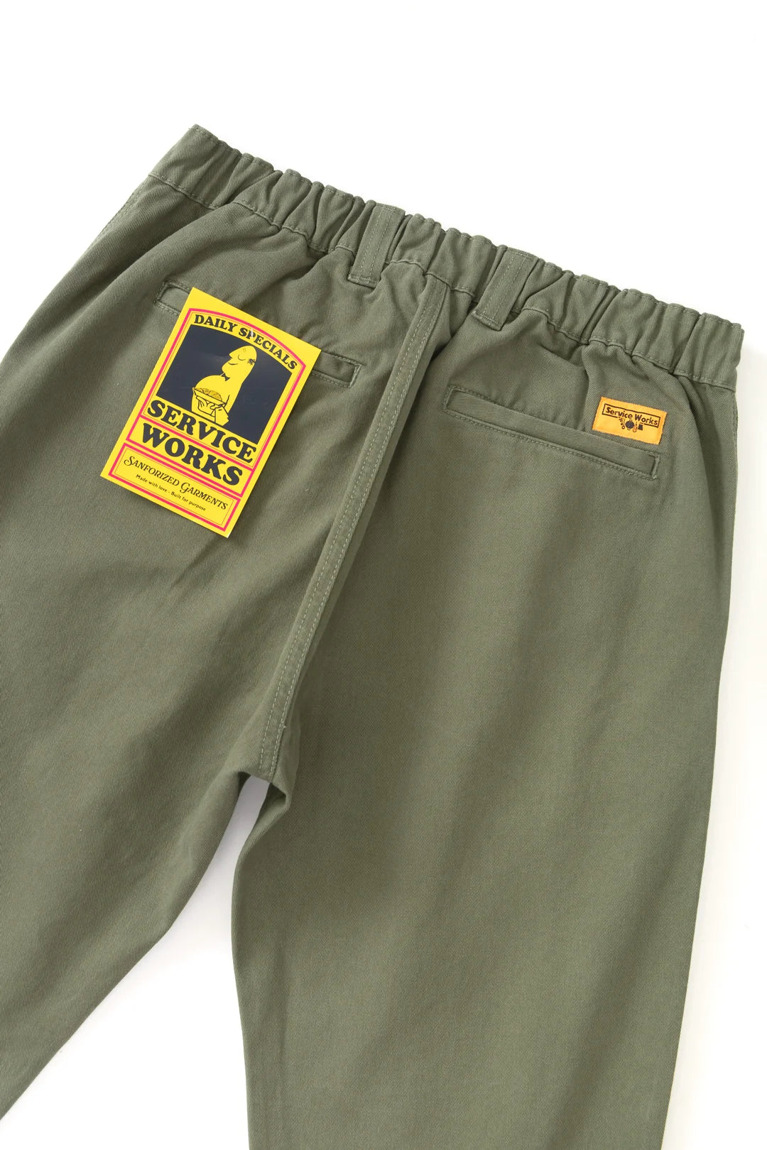Service Works Twill Waiter Pants - Olive