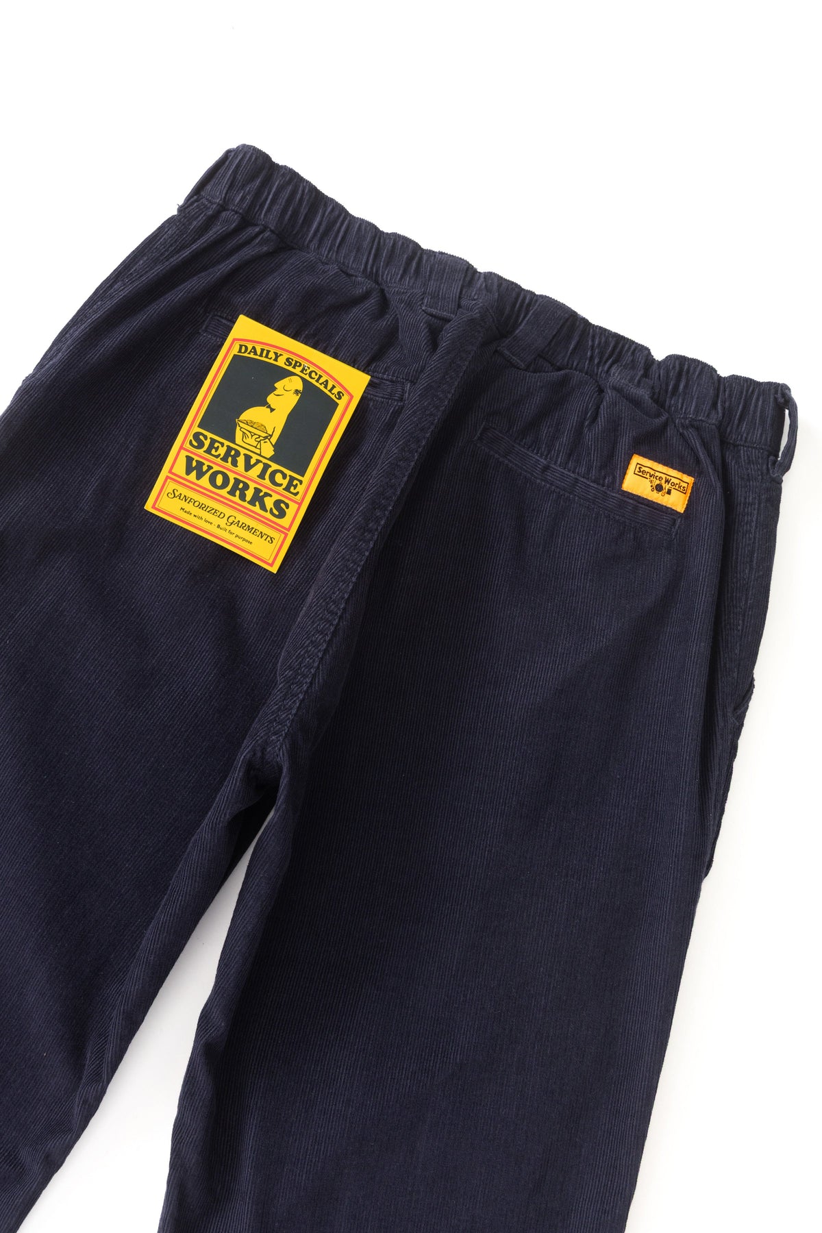 Service Works Fine Cord Part Timer Pant - Dark Navy