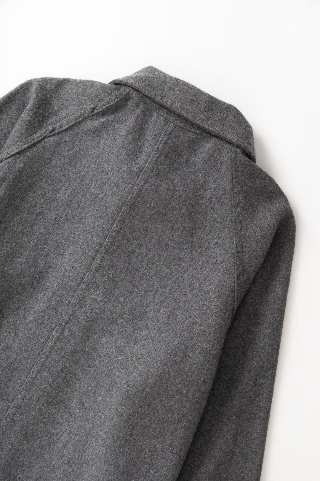 Service Works Flannel FOH Overshirt - Charcoal