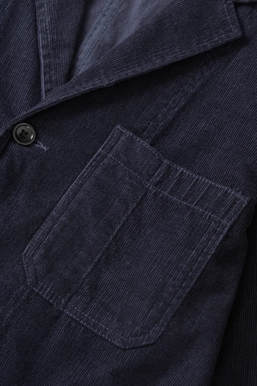 Service Works Fine Cord Server Suit Jacket - Dark Navy