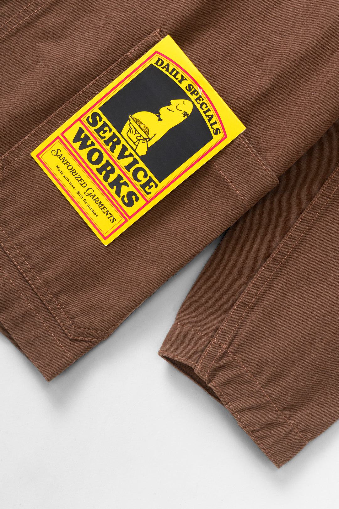 Service Works Twill Server Suit - Brown