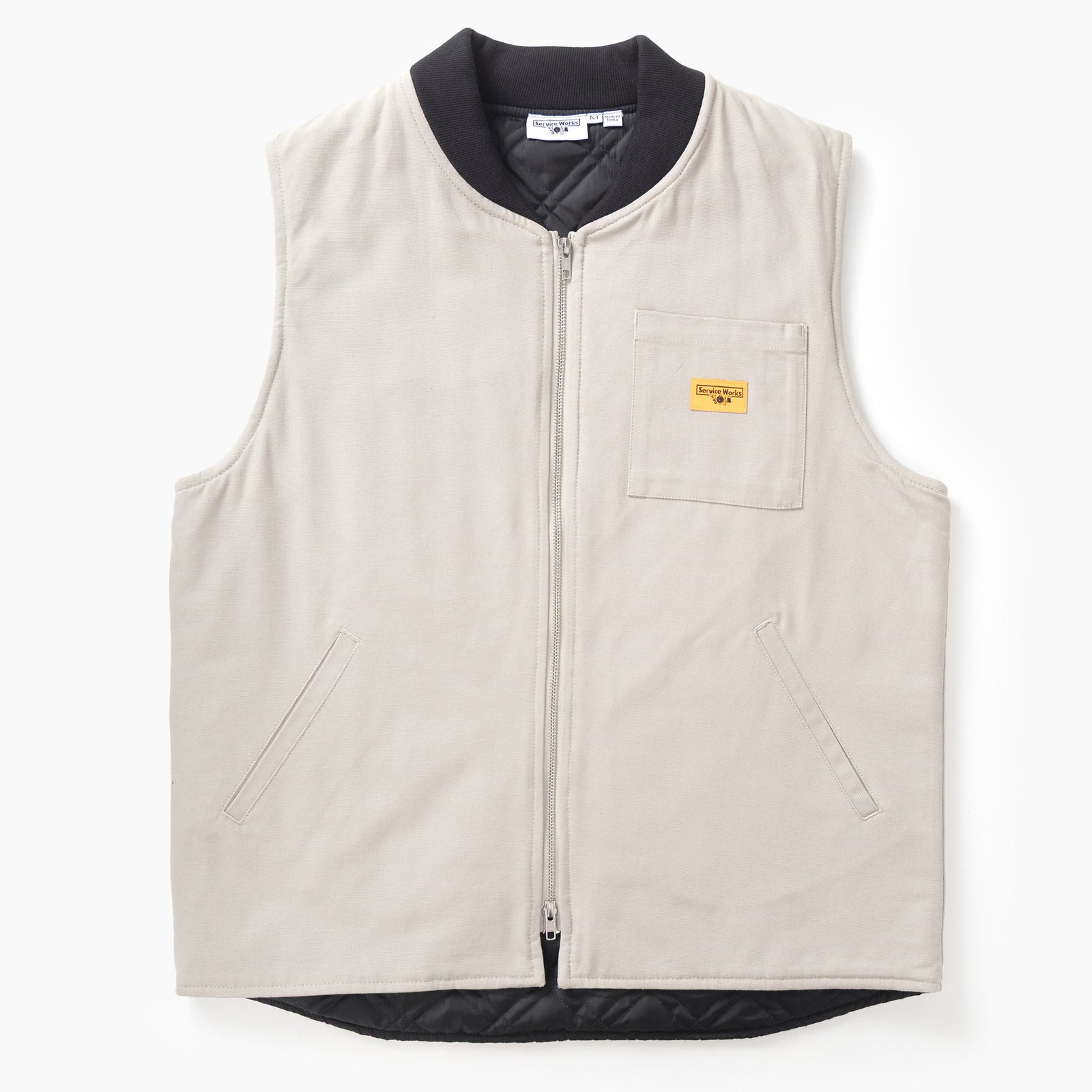 Service Works Canvas Work Vest - Stone