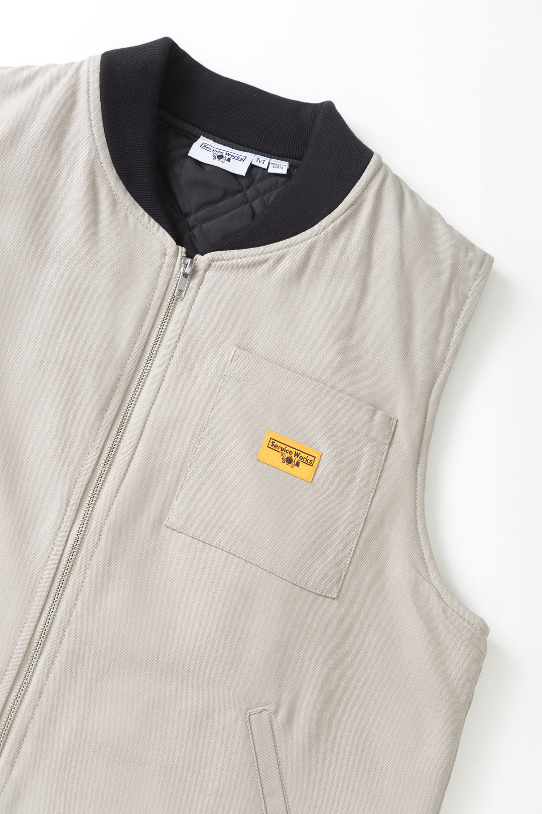 Service Works Canvas Work Vest - Stone