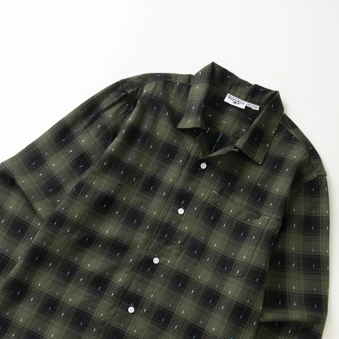 Service Works Drag Stitch Resort Shirt - Olive