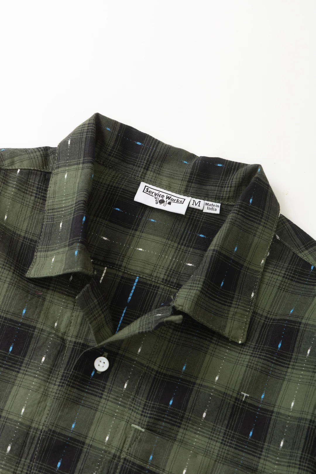 Service Works Drag Stitch Resort Shirt - Olive