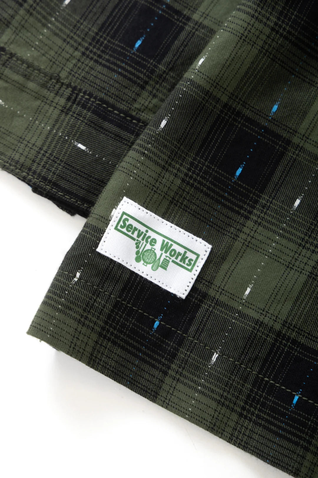 Service Works Drag Stitch Resort Shirt - Olive