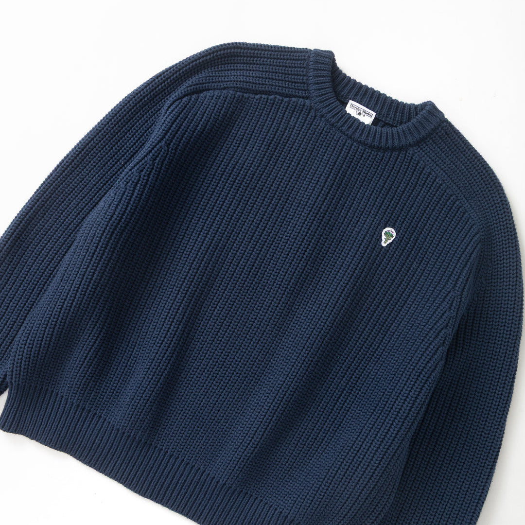 Service Works Artichoke Chunky Knit - Navy
