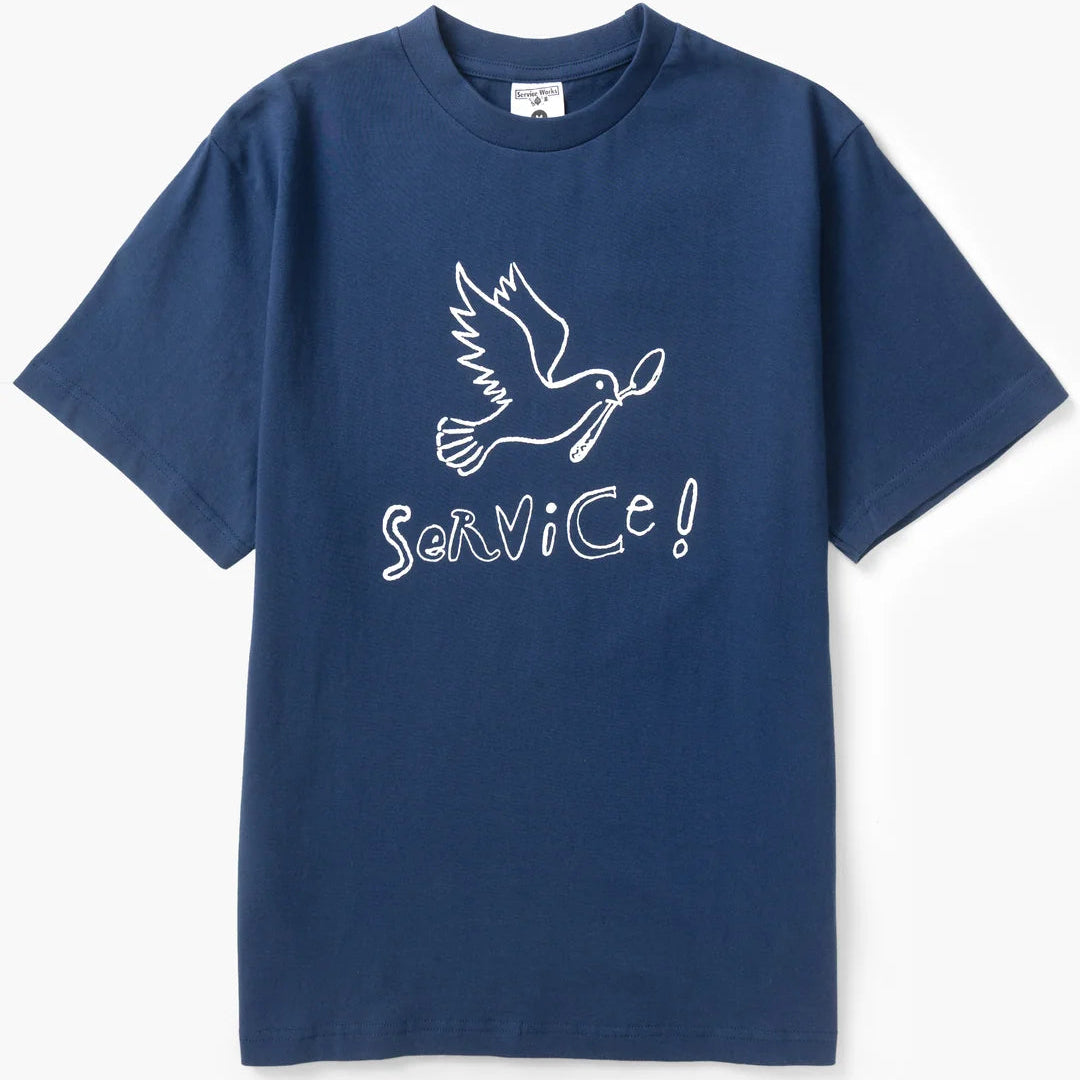Service Works Dove T-Shirt - Navy