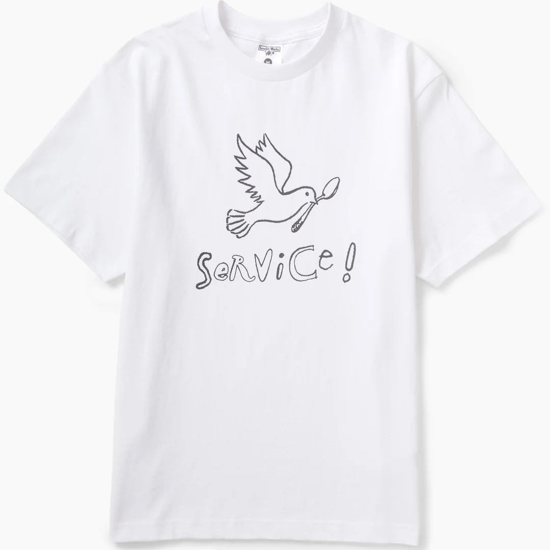 Service Works Dove T-Shirt - White