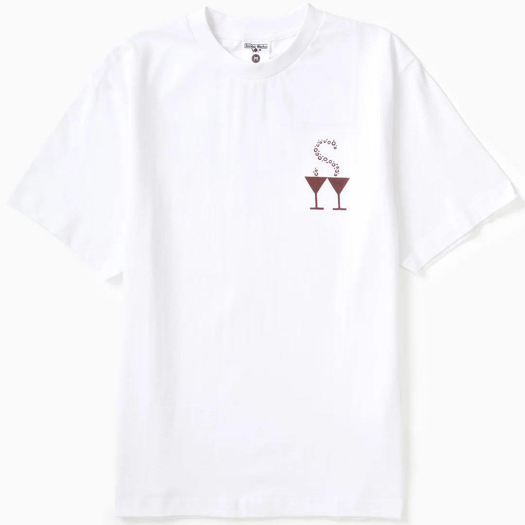 Service Works Martini T-Shirt - White