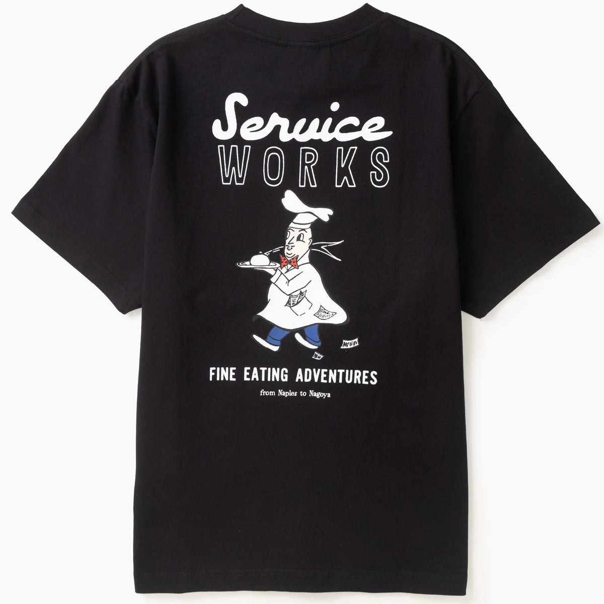 Service Works Eating Adventures T-Shirt - Black