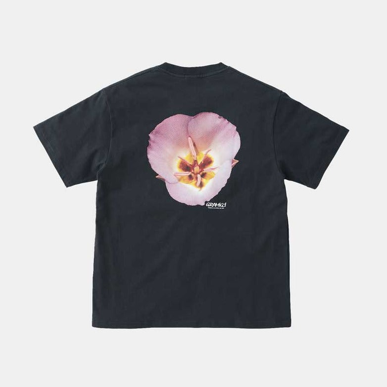 Gramicci Flower T-Shirt - Vintage Black