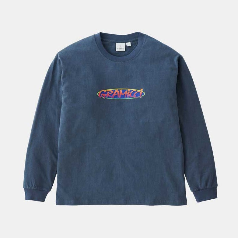 Gramicci Oval LS T-Shirt - Navy Pigment