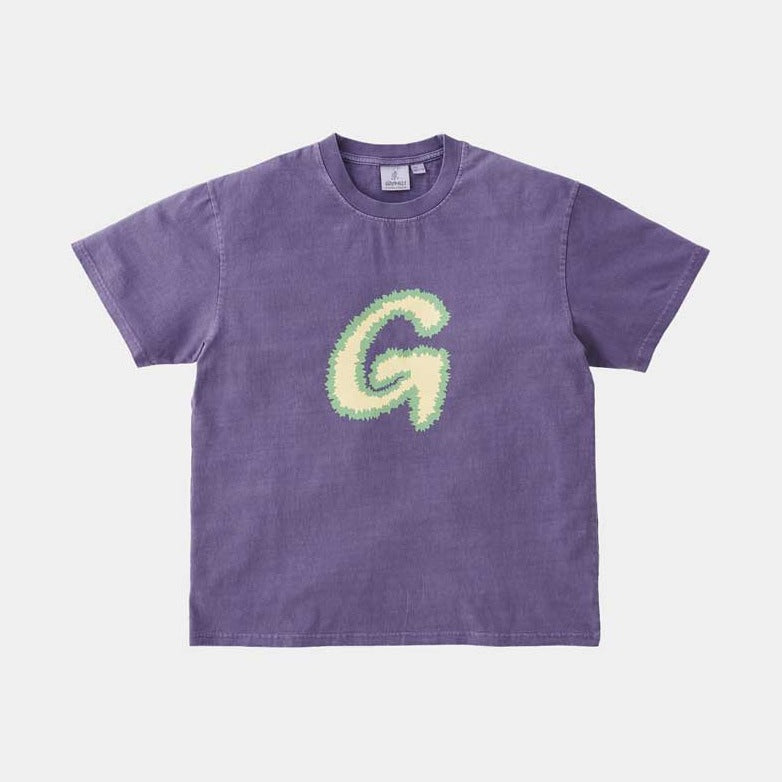 Gramicci Fuzzy G-Logo T-Shirt - Purple Pigment