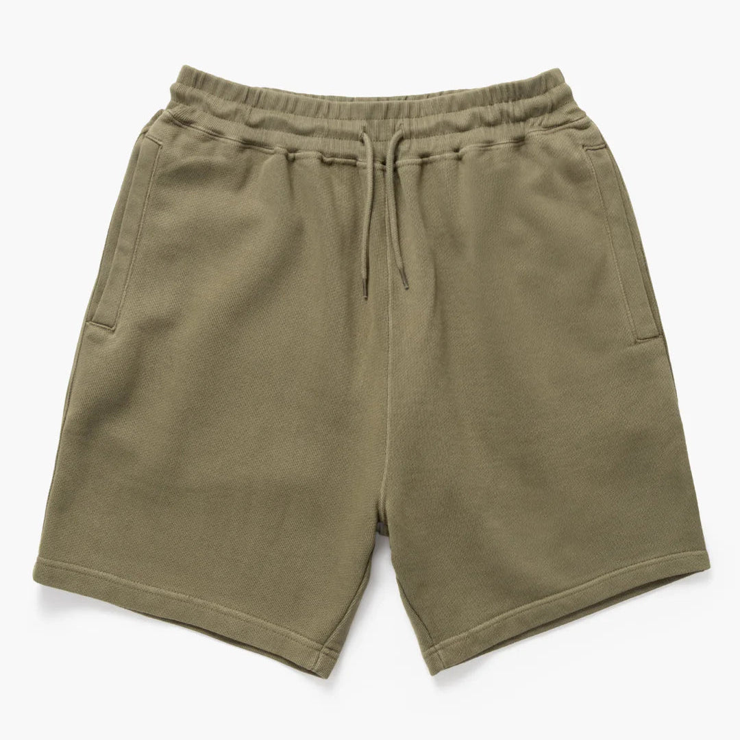 Power Goods Loopback Sweat Shorts - Olive