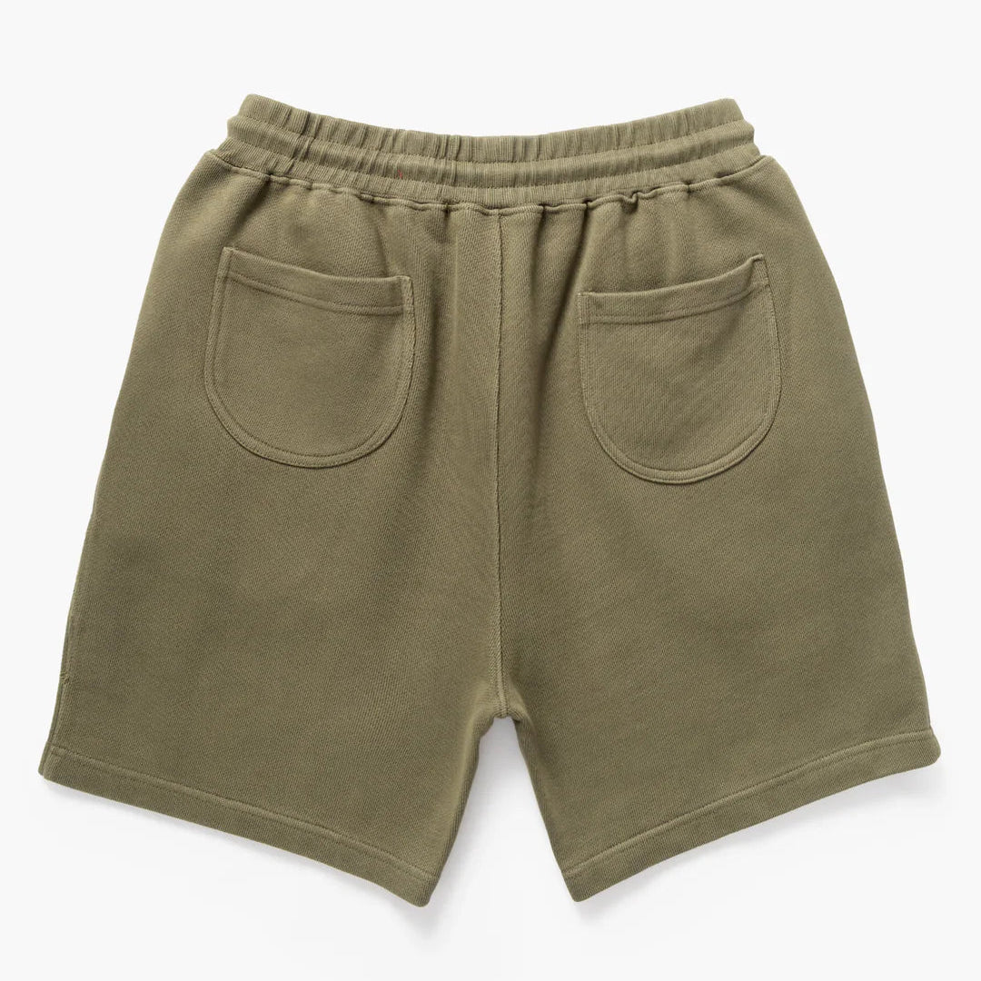 Power Goods Loopback Sweat Shorts - Olive