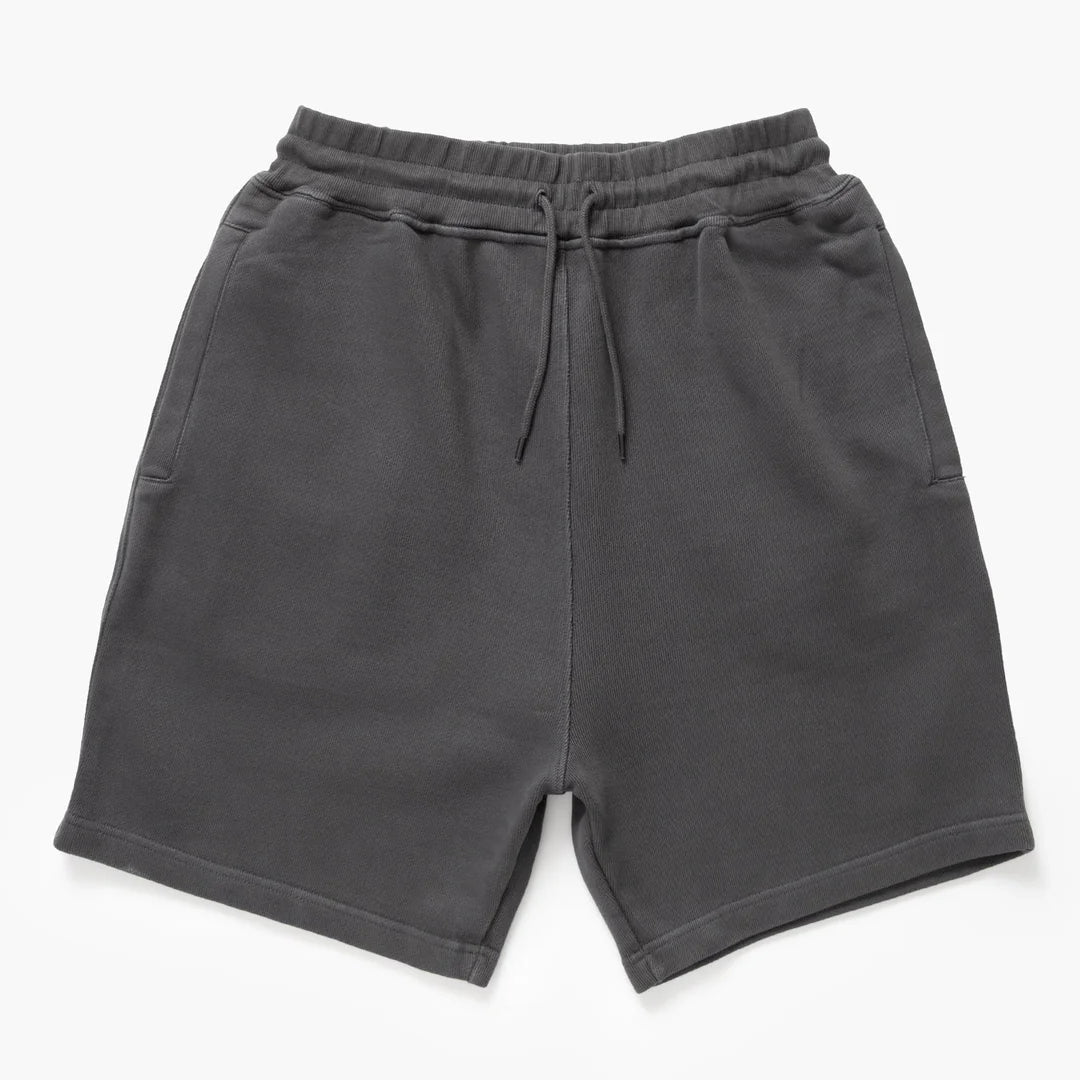 Power Goods Loopback Sweat Shorts - Washed Black