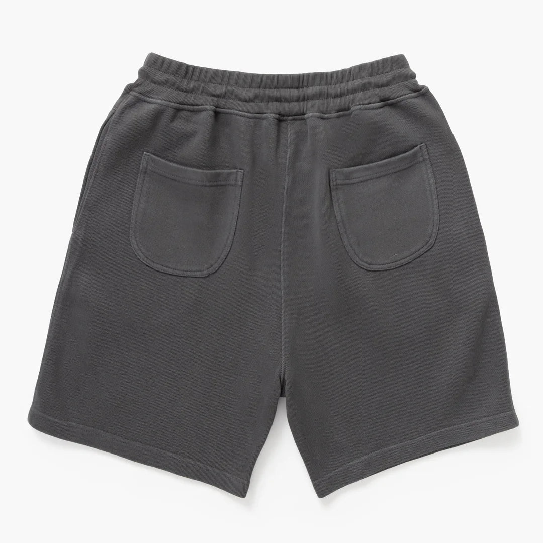Power Goods Loopback Sweat Shorts - Washed Black