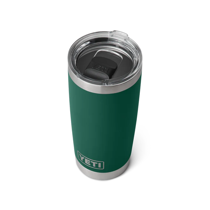 Yeti Rambler 20oz Tumbler - Black Forest Green