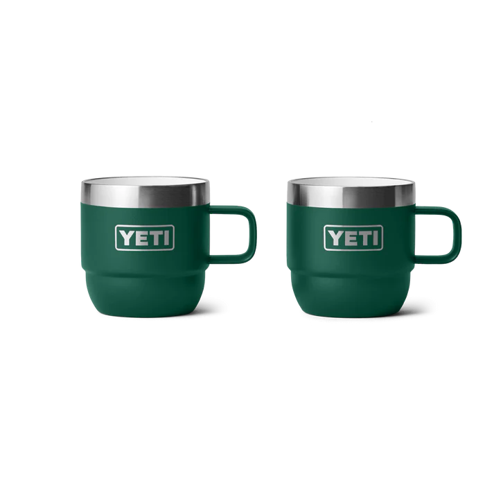 Yeti Espresso Mug 2 Pack - Black Forest Green