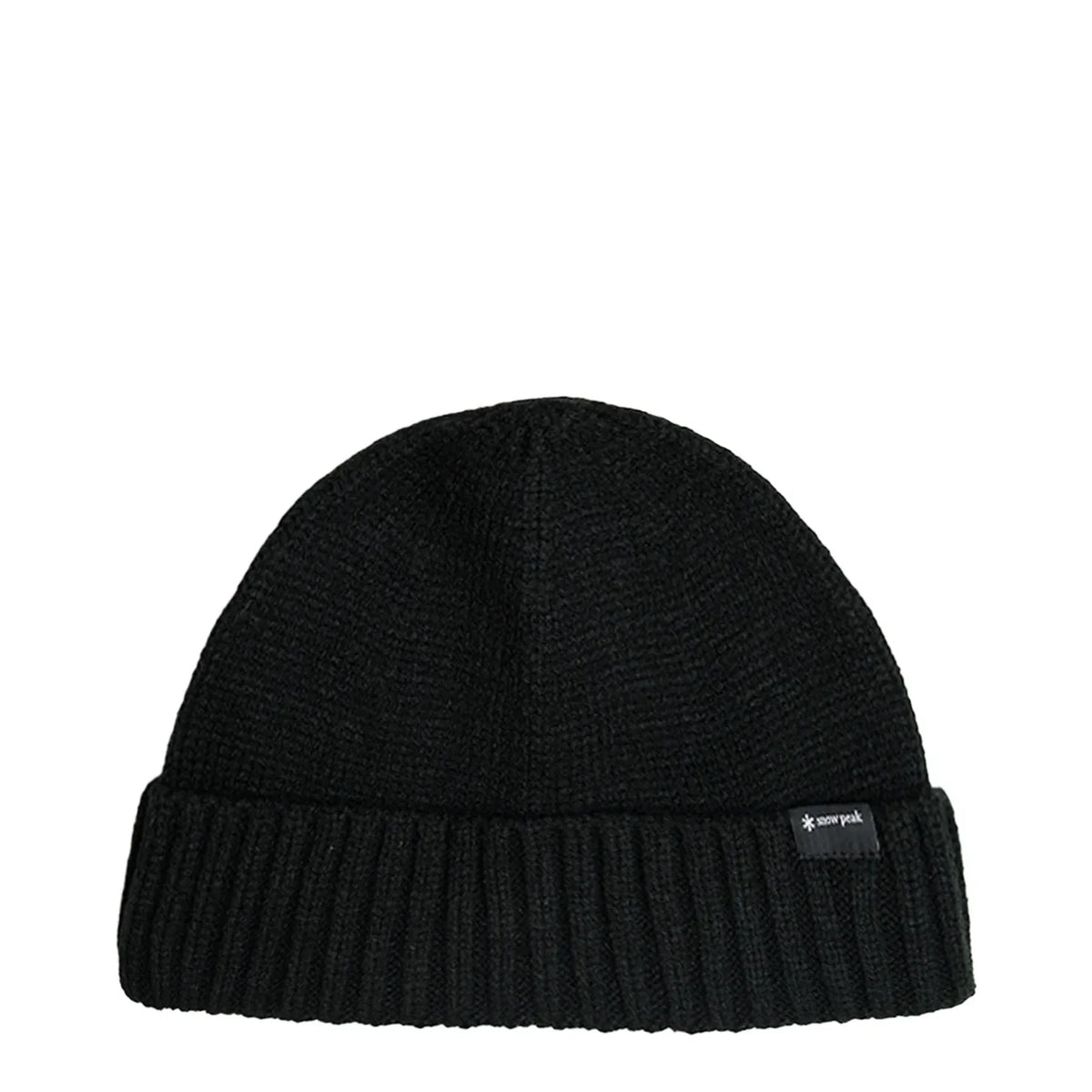 Snow Peak Knit Cap - Black