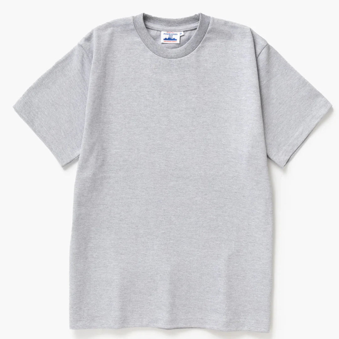 Power Goods Super Weight T-Shirt - Heather Grey